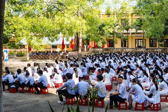 Không gian học tập lý tưởng tại Trường THPT Số 1 Tư Nghĩa