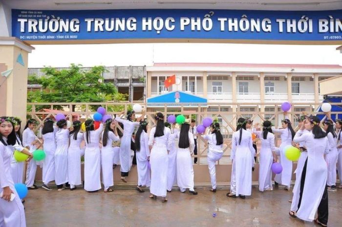 THPT Thới Bình - Ảnh 1 góc nhìn ấn tượng về ngôi trường giàu truyền thống