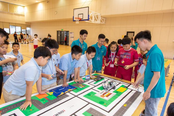 Hình ảnh hoạt động ngoại khóa sôi nổi tại Vinschool Thanh Hóa