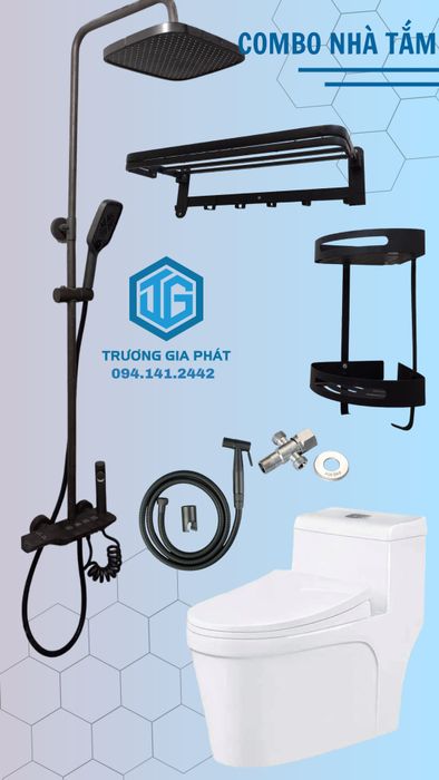 Không gian trưng bày đa dạng tại VLXD Trương Gia Phát
