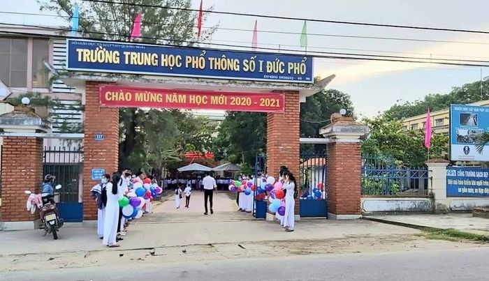 Không gian học tập hiện đại tại Trường THPT Số 1 Đức Phổ