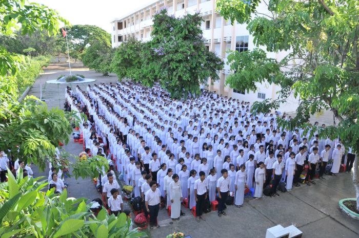 Hình ảnh đầu tiên về không gian học tập tại THPT Phan Thanh Giản