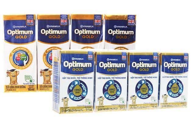Hình ảnh thực tế Sữa Optimum Gold - Bao bì sang trọng, thiết kế thông minh