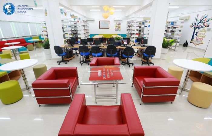 Hình ảnh không gian học tập hiện đại tại Trường Quốc tế Á Châu