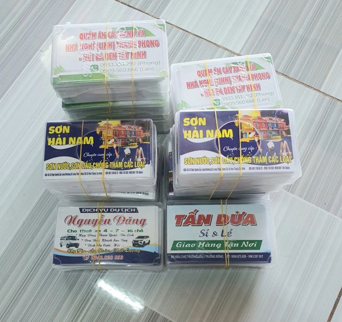 Hình ảnh thực tế sản phẩm tại In Nhanh Quốc Việt
