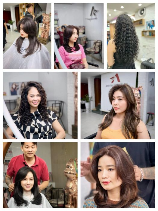 Hình ảnh ấn tượng tại Anh Tài Hair Salon - Nơi sáng tạo nên những kiểu tóc nghệ thuật