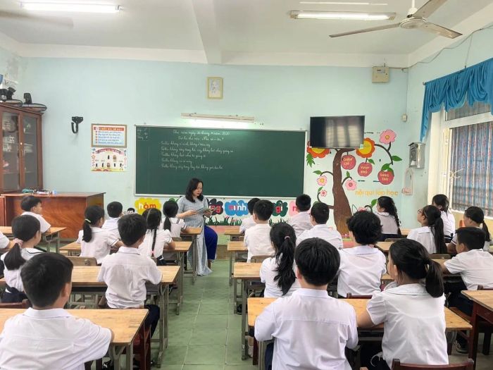 Hình ảnh ấn tượng về Trường Tiểu học Ngô Gia Tự