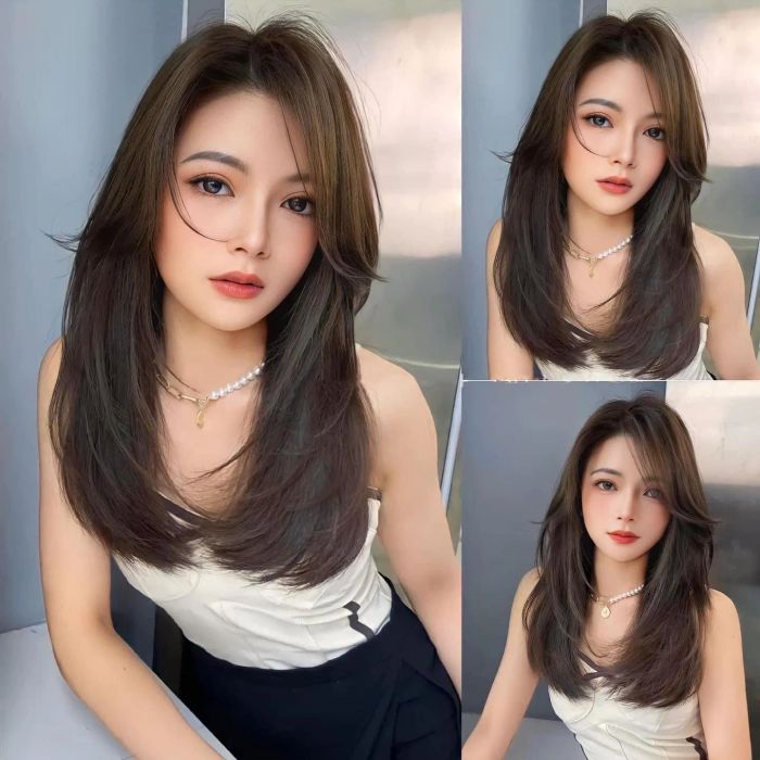 Bộ sưu tập tóc layer ấn tượng tại Tóc Hà Nội Hair Stylist