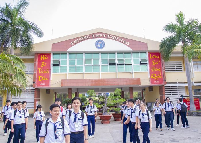 Khoảnh khắc ấn tượng về THPT Chợ Gạo