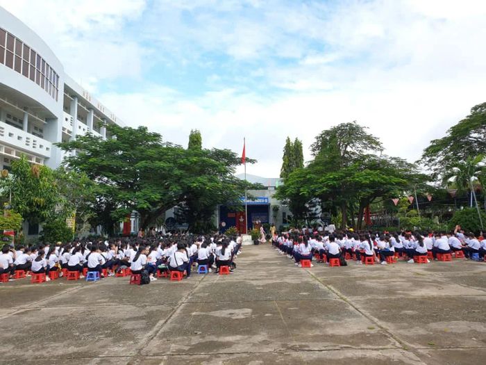 Cơ sở vật chất hiện đại tại Trường THCS Long Tân