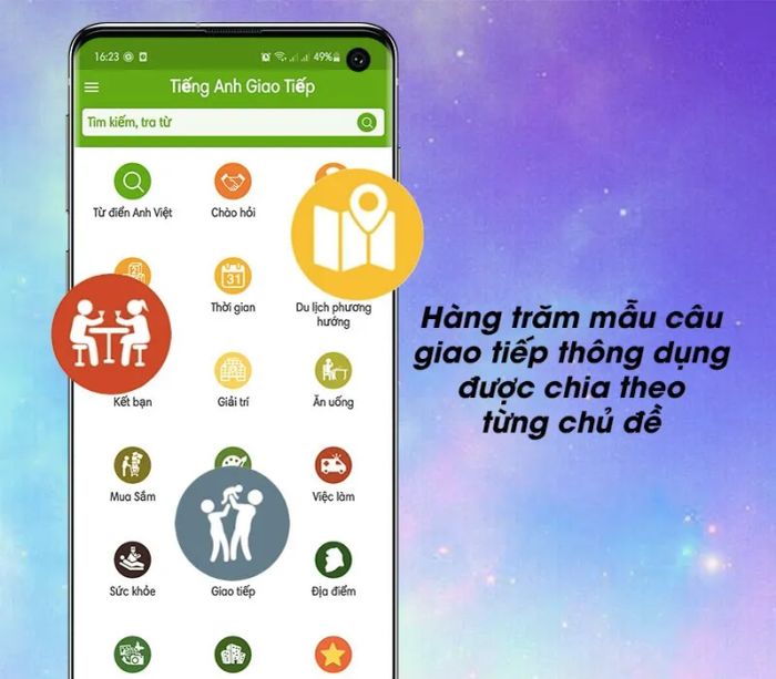 Trải nghiệm học tập trên ứng dụng BKIT