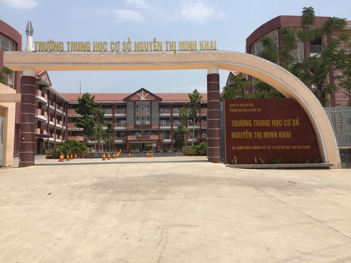 Hình ảnh ấn tượng về kiến trúc và cơ sở vật chất THCS Nguyễn Thị Minh Khai