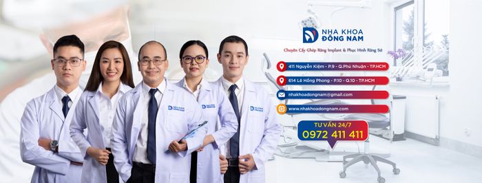 Hình ảnh thực tế về quy trình bọc răng sứ chuẩn y khoa tại Nha Khoa Đông Nam