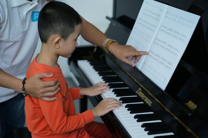 Hình ảnh phòng học hiện đại tại Mi Fa Do Music Center