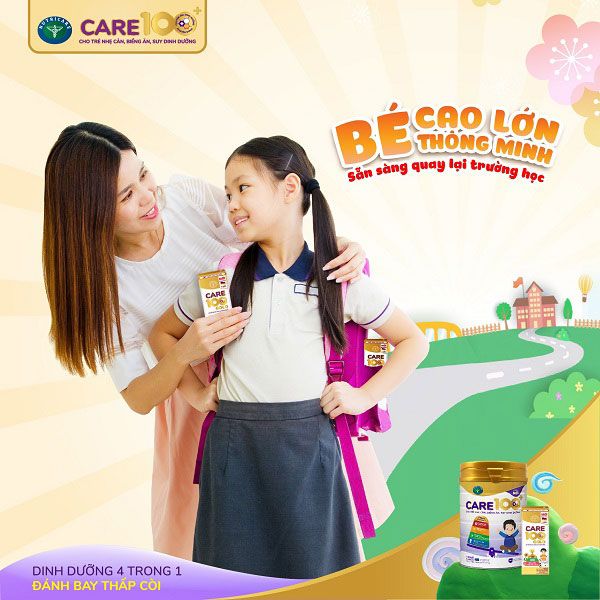 Hình ảnh thực tế Sữa Care 100 Gold pha sẵn - Thiết kế hộp giấy sang trọng