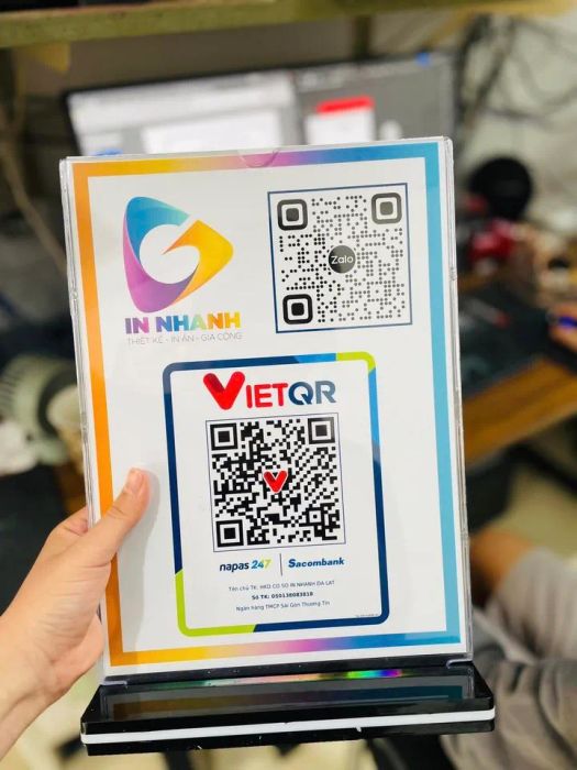 Không gian làm việc hiện đại tại In nhanh Đà Lạt