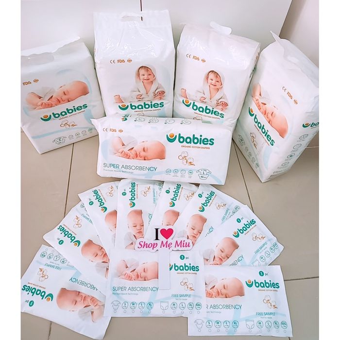 Hình ảnh thực tế bỉm Babies Organic
