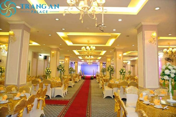 Không gian tiệc cưới sang trọng tại Tràng An Palace
