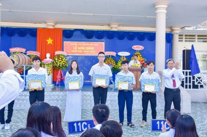 THPT Nguyễn Việt Khái - Ảnh 1 góc nhìn ấn tượng về ngôi trường đạt chuẩn quốc gia