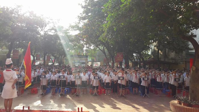 Cơ sở vật chất đạt chuẩn quốc gia tại Trường Tiểu học Sơn Lộc
