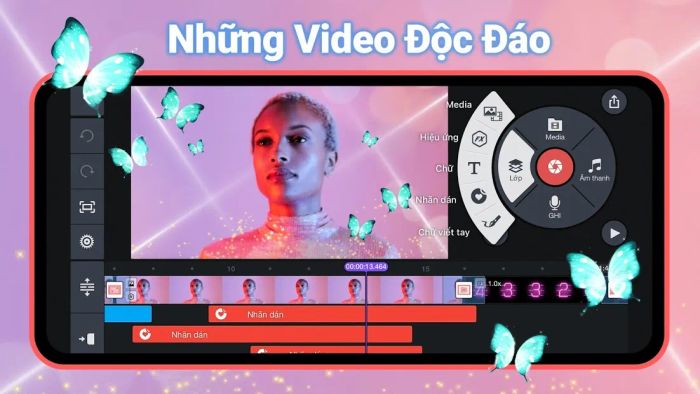 KineMaster - Hiệu ứng và công cụ biên tập đỉnh cao