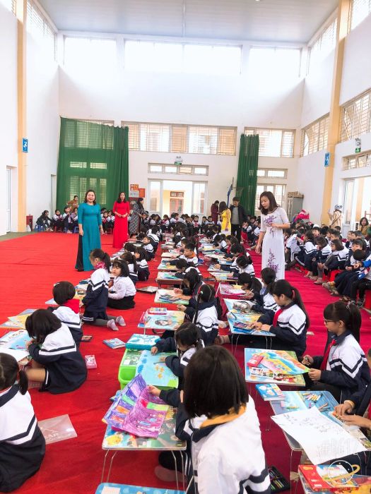 Các hoạt động ngoại khóa đậm chất văn hóa làng tại Trường Tiểu học Đường Lâm