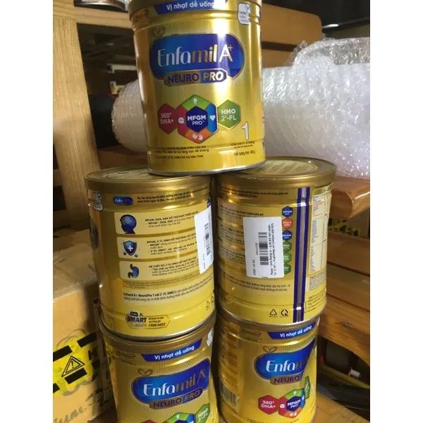 Hình ảnh chân thực Sữa Enfamil A+ NeuroPro Số 1 - góc nhìn cận cảnh