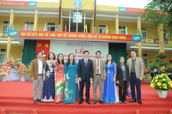 Hình ảnh đẹp về ngôi trường THPT Đoan Hùng - nơi chắp cánh những ước mơ