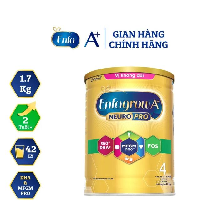 Hình ảnh sữa Enfagrow A+ NeuroPro 4 chính hãng - Phiên bản đặc biệt