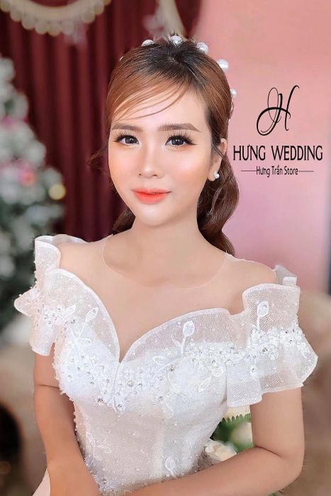Bộ sưu tập tạo hình cô dâu dịu dàng - Hưng Trần Makeup Ảnh 2