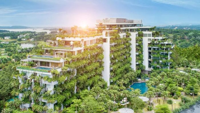 Hình ảnh Flamingo Dai Lai Resort - Những góc check-in đẹp như mơ giữa rừng hoa hồng ngút ngàn và kiến trúc nghệ thuật độc đáo.
