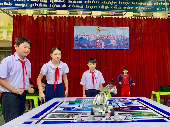 Hoạt động ngoại khóa sôi nổi tại Trường Tiểu học Phù Đổng