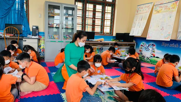Hoạt động ngoại khóa sôi nổi tại Trường Tiểu học Phù Vân
