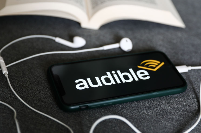 Giao diện ứng dụng Audible trực quan