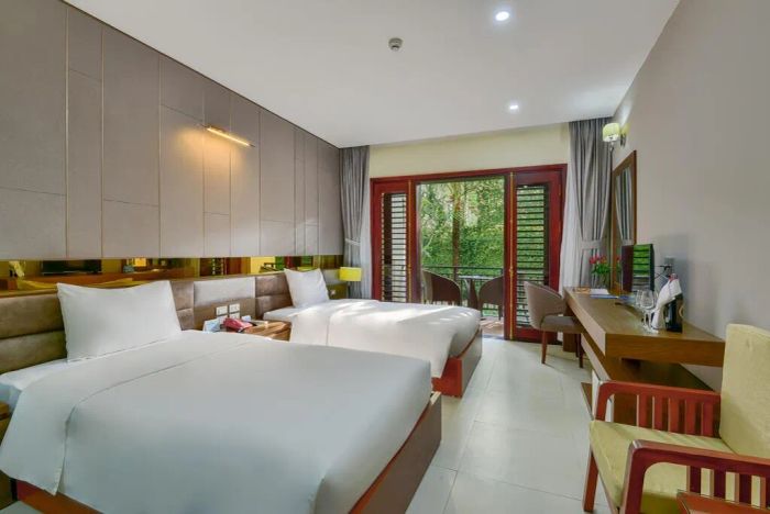 Manli Resort Quảng Bình - Không gian xanh mát giữa lòng thành phố biển