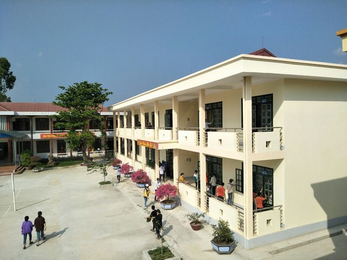 Toàn cảnh Trường THCS Noong Hẹt - ngôi trường hiện đại giữa núi rừng Tây Bắc