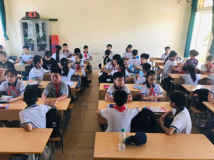 Không gian học tập truyền thống tại Trường Tiểu học Đường Lâm