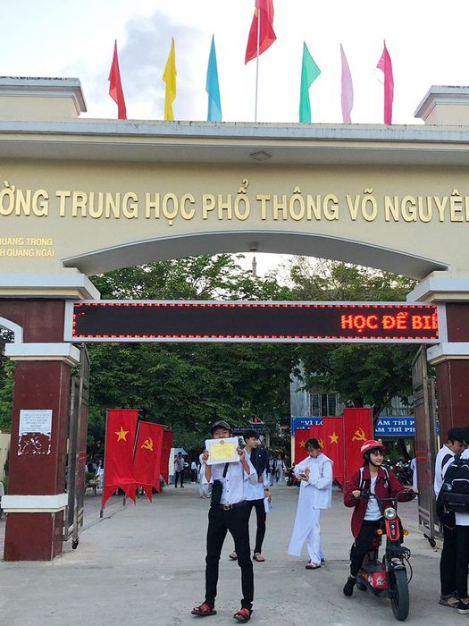 Hình ảnh ấn tượng về Trường THPT Võ Nguyên Giáp