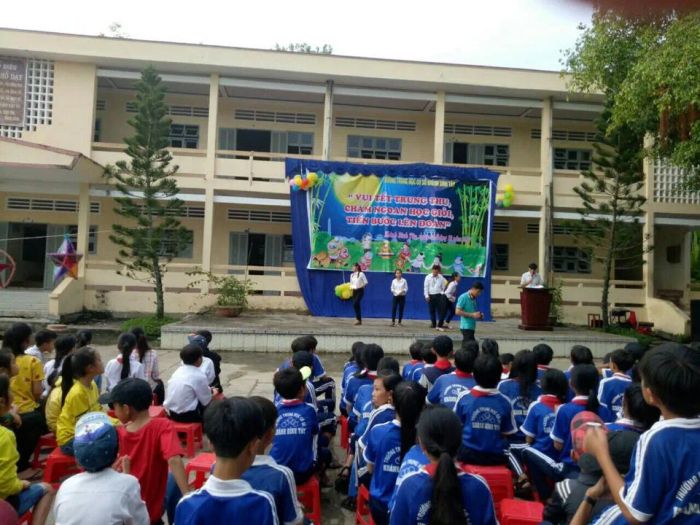 Góc nhìn chân thực về các phòng học khang trang và khu thư viện đạt chuẩn - Niềm tự hào của Trường THCS Khánh Bình Tây