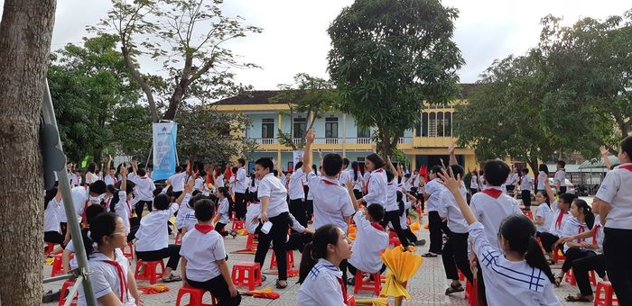 Thư viện ảnh đẹp về cơ sở vật chất Trường THCS Nguyễn Du