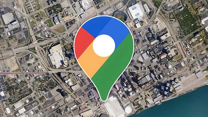 Giao diện trực quan của Google Maps