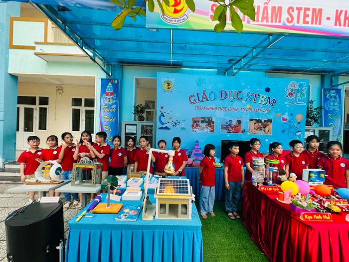 Hình ảnh đẹp về cơ sở vật chất Trường Tiểu học Nguyễn Tất Thành
