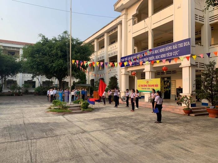 Hình ảnh ấn tượng về ngôi trường THCS Mỹ Phước - Nơi ươm mầm tri thức