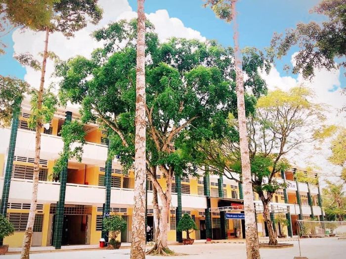 Góc nhìn mới mẻ về khuôn viên THPT Diệp Minh Châu