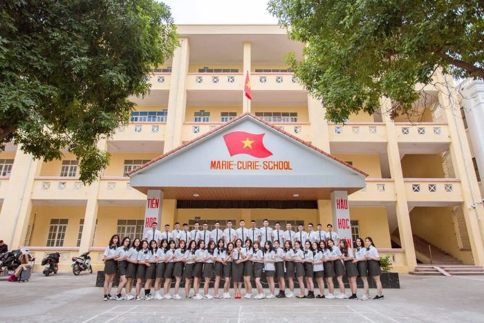 Giờ học sôi nổi tại THCS & THPT Marie Curie