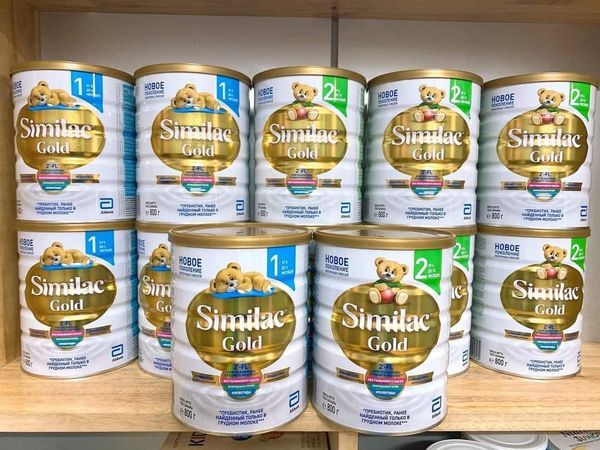 Bi'S MART Mỹ Hòa - Hình ảnh 1: Không gian mua sắm hiện đại với các sản phẩm sữa bột được trưng bày khoa học, dễ dàng lựa chọn.