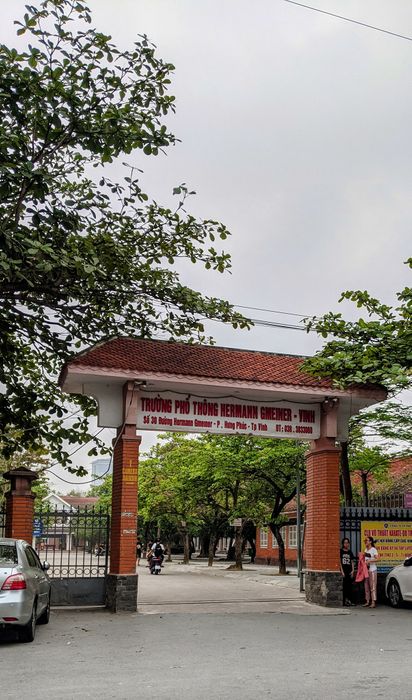 Không gian xanh mát và kiến trúc độc đáo của Trường PT Hermann Gmeiner Vinh