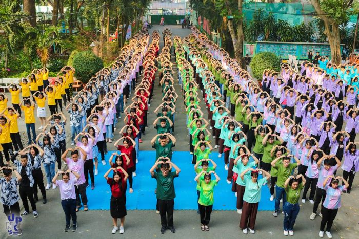 Hình ảnh không gian học tập hiện đại tại Trường THPT Nguyễn Khuyến