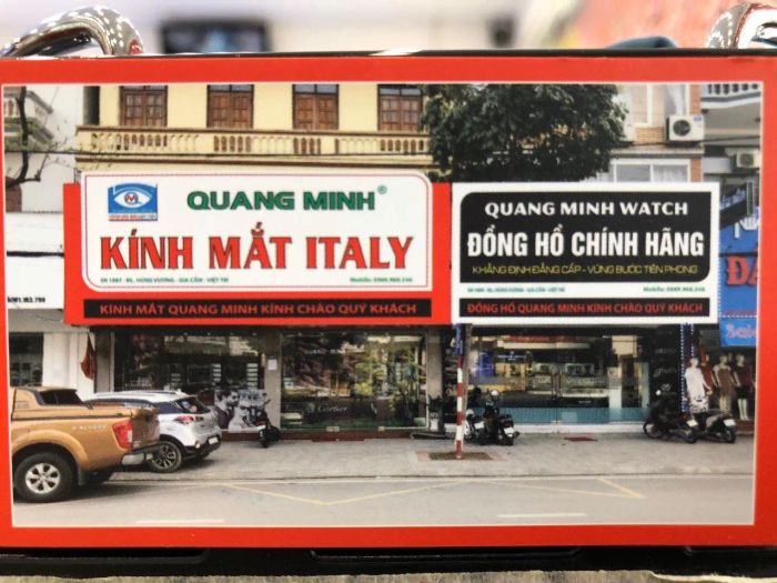 Hình ảnh showroom Kính Mắt & Đồng Hồ Quang Minh
