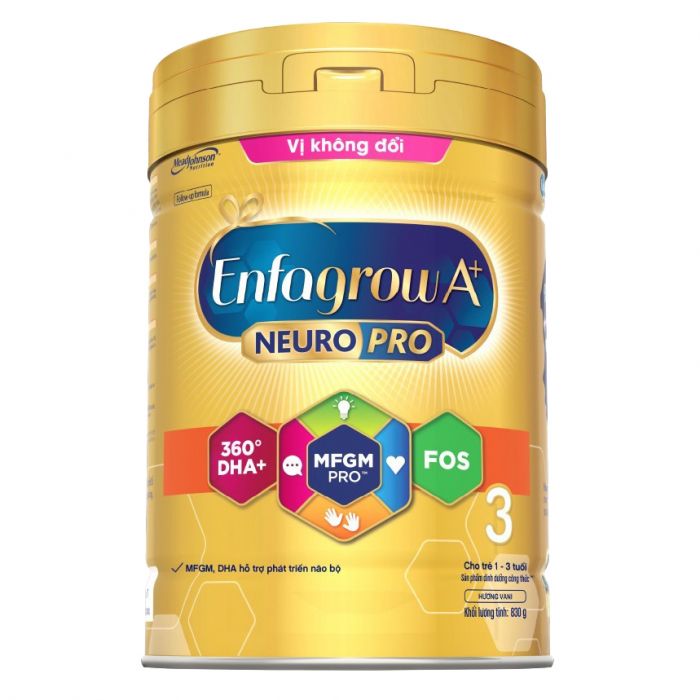 Hình ảnh Sữa Enfagrow A+ NeuroPro Số 3 (830g)